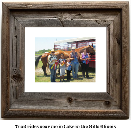 trail rides near me in Lake in the Hills, Illinois